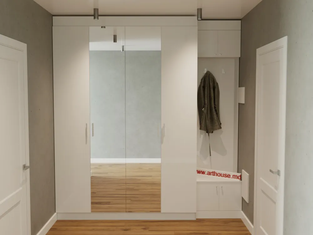 Шкаф в прихожую #1201 (Кишинев)