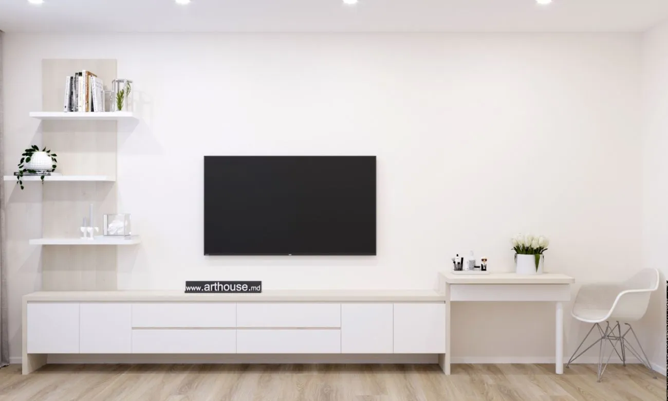 Living  cu masa de lucru #0103 (model)