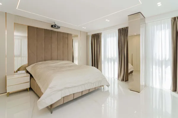 Design de interior neoclasic de lux cu panouri din bronz și granit — bd. Mircea cel Bătrân